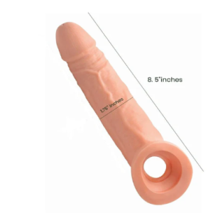 Jumbo Penis Extender Condom Sleeve