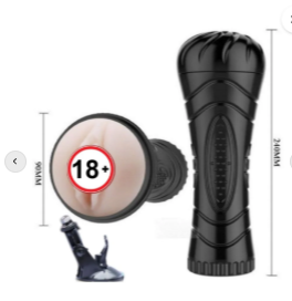 Masturbator With Wall Mount