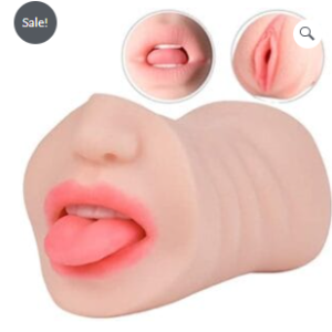 Realistic Mouth Masturbator (Mouth and vagina)