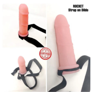 Strap On Dildo With Hollow Pure Silicone