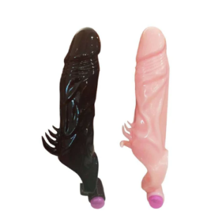 Vibrating Penis Extender Reusable Sleeve