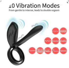 Wireless Remote Control Penis Vibrating Ring